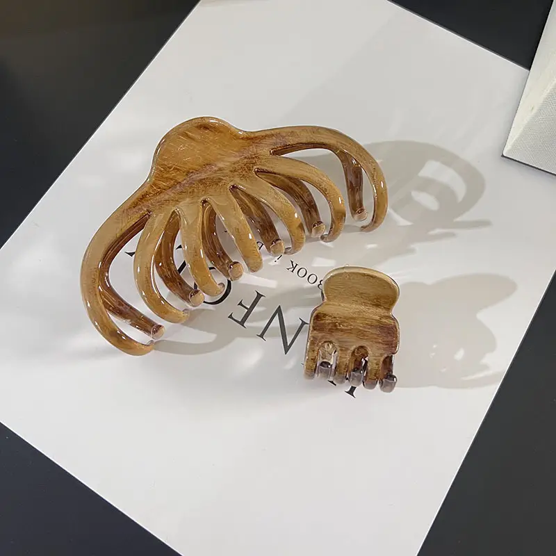 Zhang Xiaoxiao Wooden Hair Clip Large 13cm — feature 9