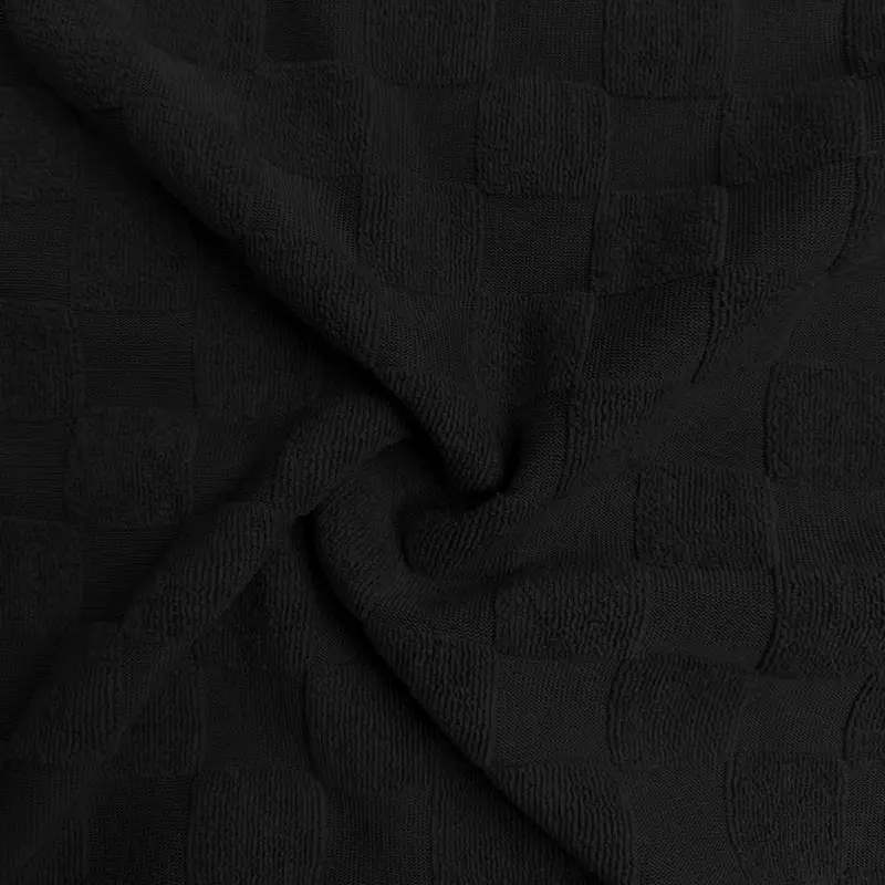 Men's Heavy Jacquard Sweatshirt White Black Gray Brown — feature 32