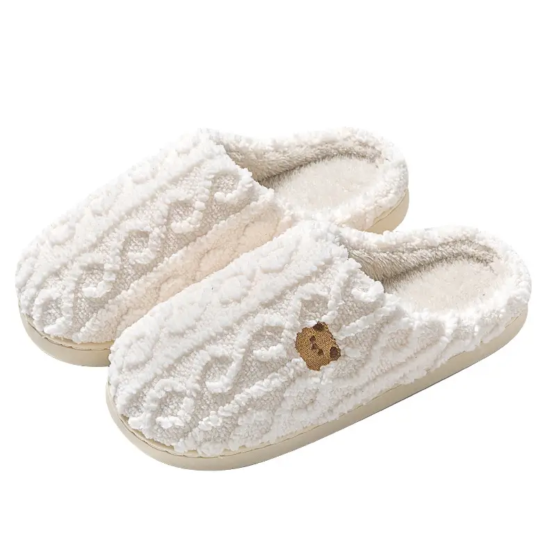 Furry Cotton Slippers for Women Winter 2026 - Image 9