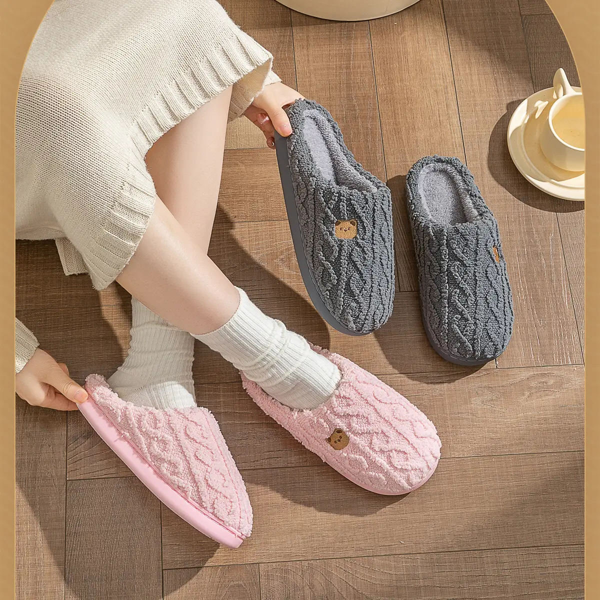 Furry Cotton Slippers for Women Winter 2026 — feature 12