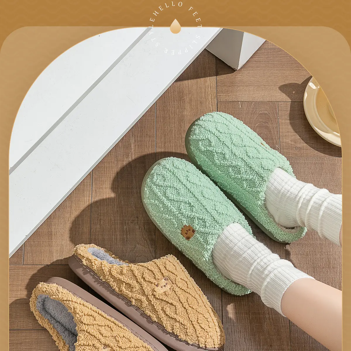 Furry Cotton Slippers for Women Winter 2026 — feature 15