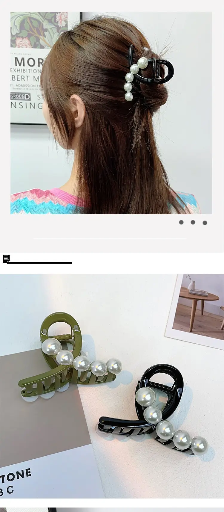 Pearl Clip Hairpin for Women 2023 New Arrival — feature 3