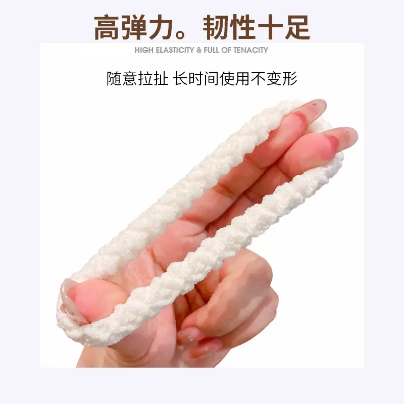 Children's Rubber Ponytail Ball for Girls, High Elasticity, No Harm - Image 7