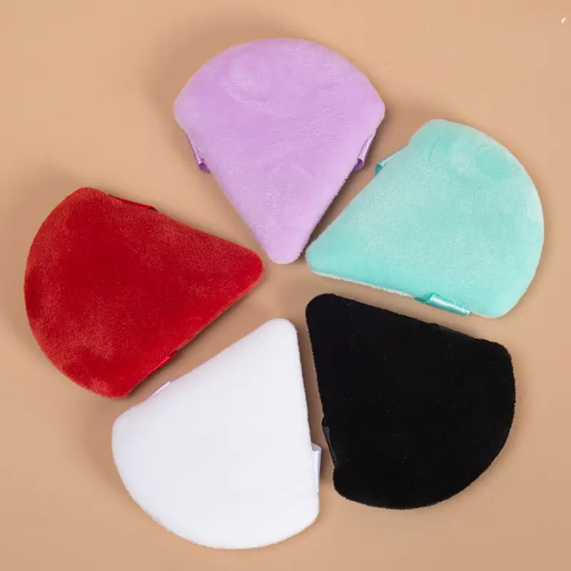 Triangle Makeup Sponge Double Sided Soft Crystal Velvet — feature 7