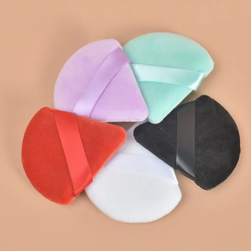 Triangle Makeup Sponge Double Sided Soft Crystal Velvet — feature 8