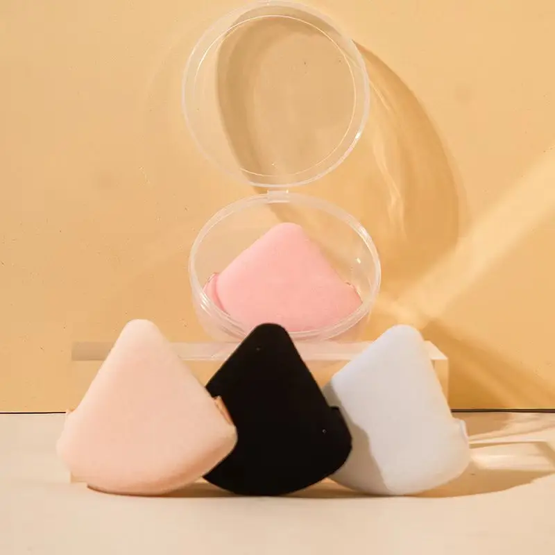 Triangle Makeup Sponge Double Sided Soft Crystal Velvet — feature 9