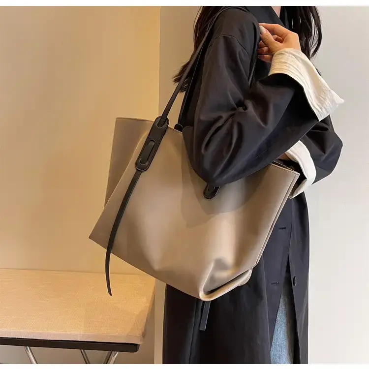 Black Oxford Tote Bag for Women Large Capacity — feature 12