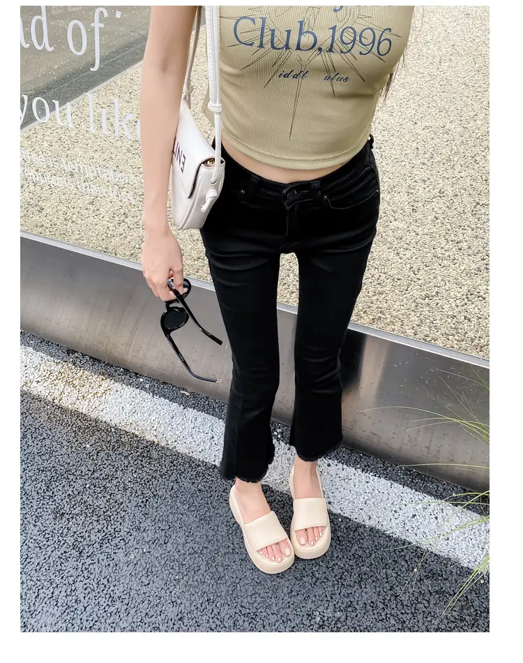 Women's thick-soled slip-on slippers, European and American fashionable outdoor soft-soled EVA slippers, half slippers, shoes industry — feature 24