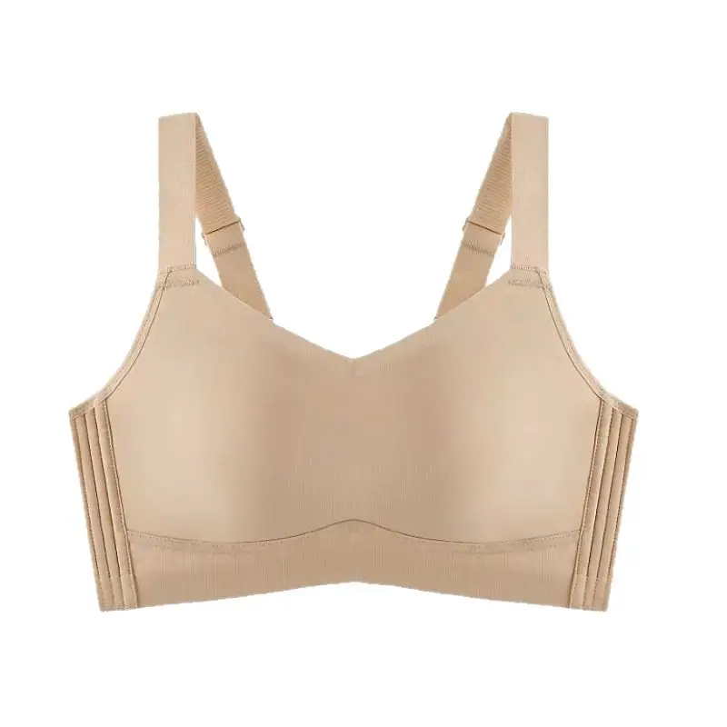 Underwear for Large Busts That Appear Smaller, Gather Side Breasts, Seamless Lift, Correction, No Underwire, Breast Reduction, Summer Thin Style Bra