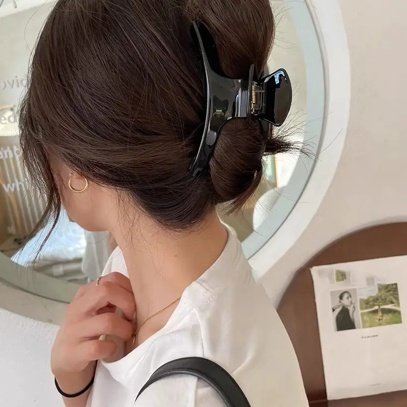 New Style Women's Leopard Print French Hairpin Gripper - Image 8
