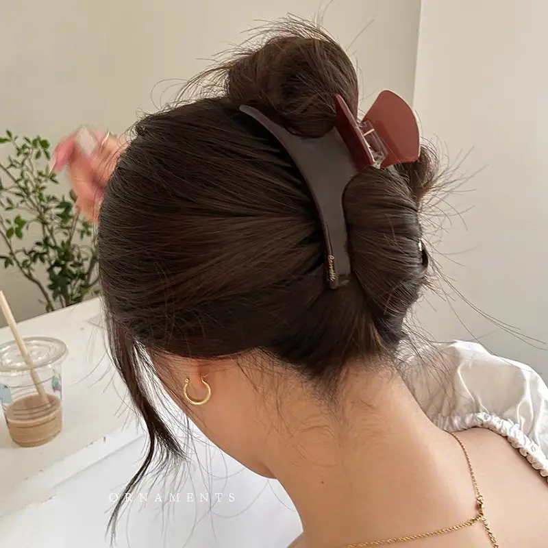 New Style Women's Leopard Print French Hairpin Gripper - Image 9