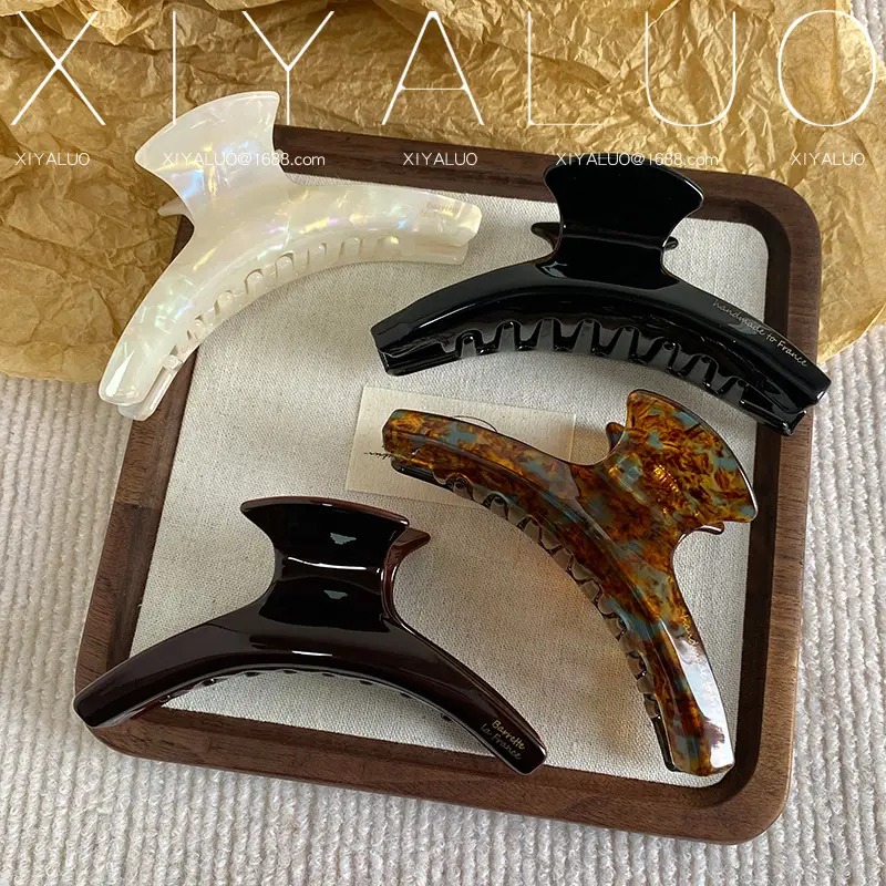 New Style Women's Leopard Print French Hairpin Gripper — feature 2