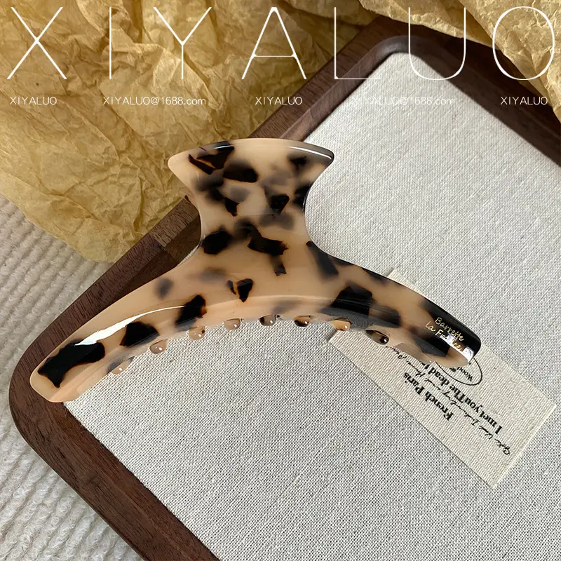 New Style Women's Leopard Print French Hairpin Gripper - Image 2