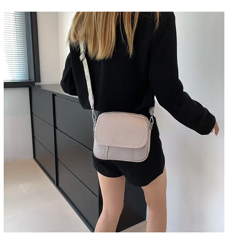 Pink Crossbody Bag for Women with Adjustable Strap — feature 10