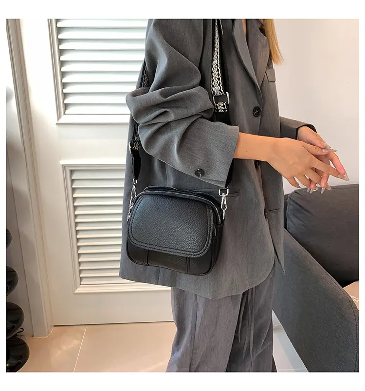 Pink Crossbody Bag for Women with Adjustable Strap — feature 21