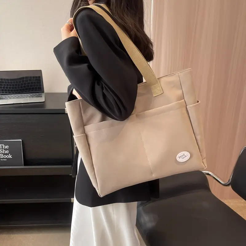 Japanese Commuter Shoulder Bag Large Capacity Women's Tote - Image 4