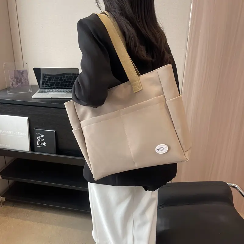 Japanese Commuter Shoulder Bag Large Capacity Women's Tote — feature 14