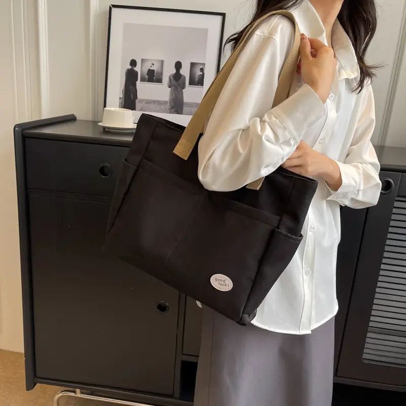 Japanese Commuter Shoulder Bag Large Capacity Women's Tote — feature 15