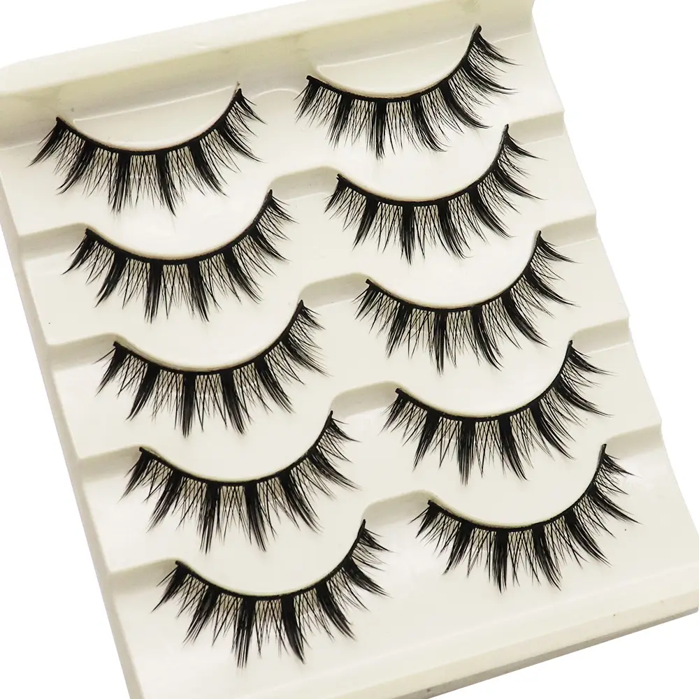 Stage Cos Fake Eyelashes for Big Eyes Women Thick Matte - Image 9