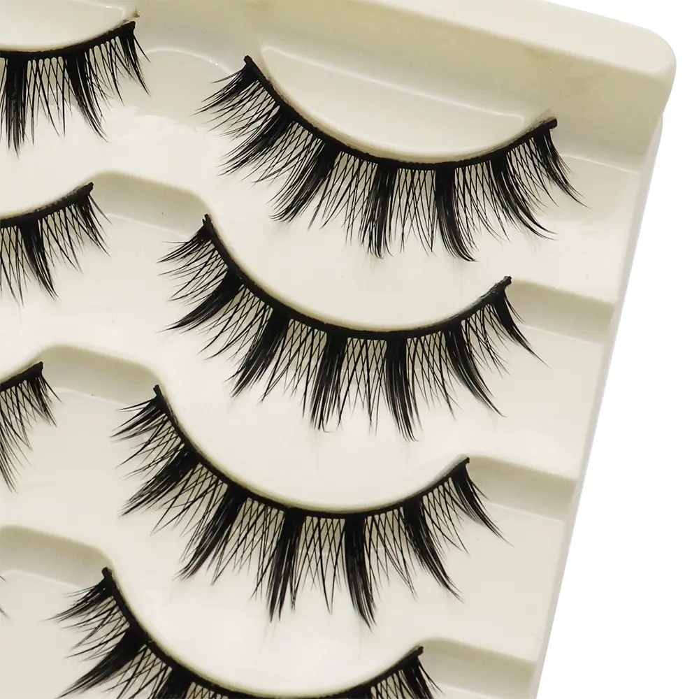 Stage Cos Fake Eyelashes for Big Eyes Women Thick Matte - Image 10