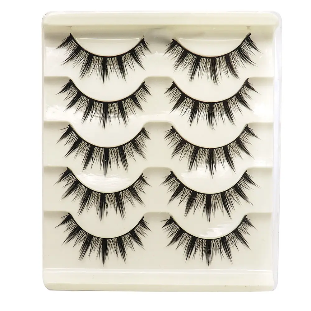 Stage Cos Fake Eyelashes for Big Eyes Women Thick Matte - Image 12