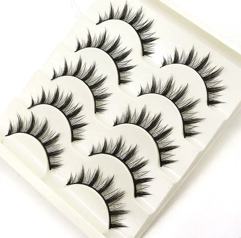 Stage Cos Fake Eyelashes for Big Eyes Women Thick Matte — feature 8