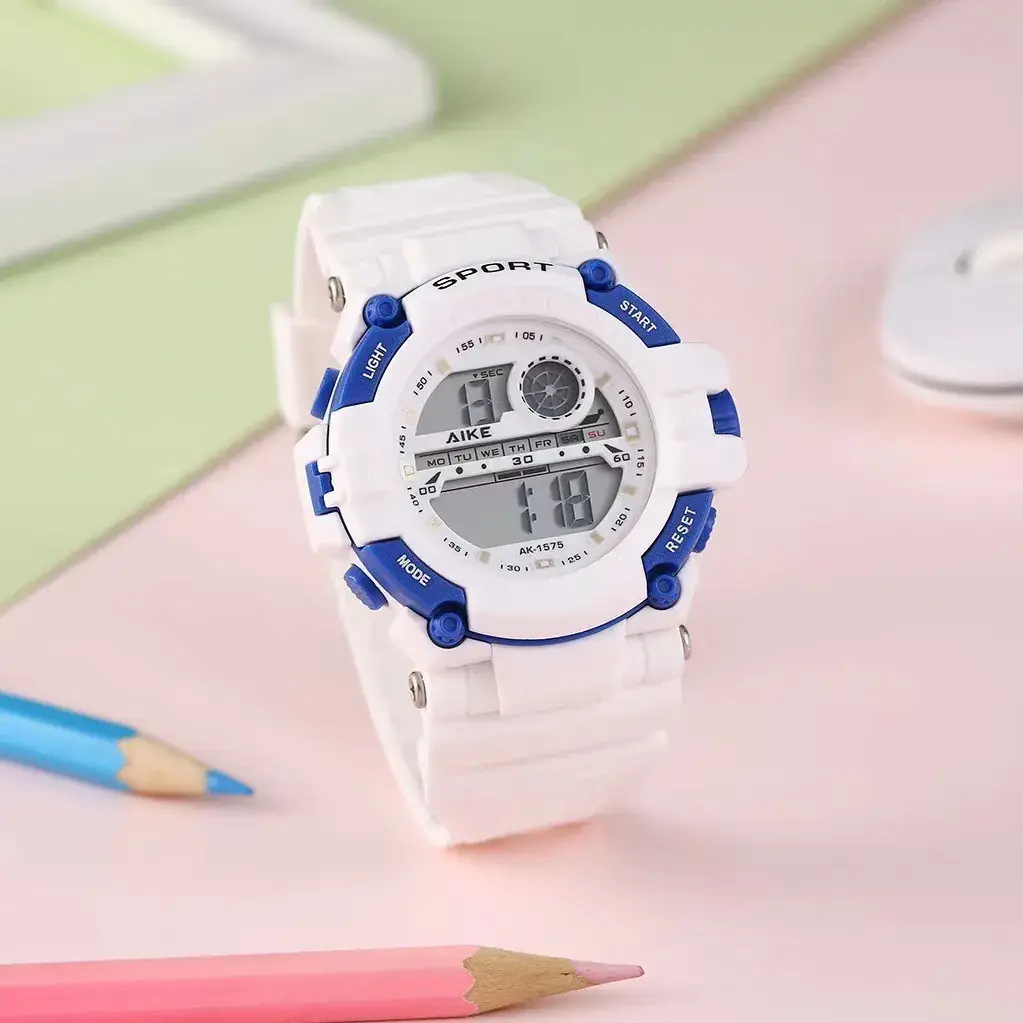 Aike Candy-Colored Digital Watch Waterproof Jelly - Image 4