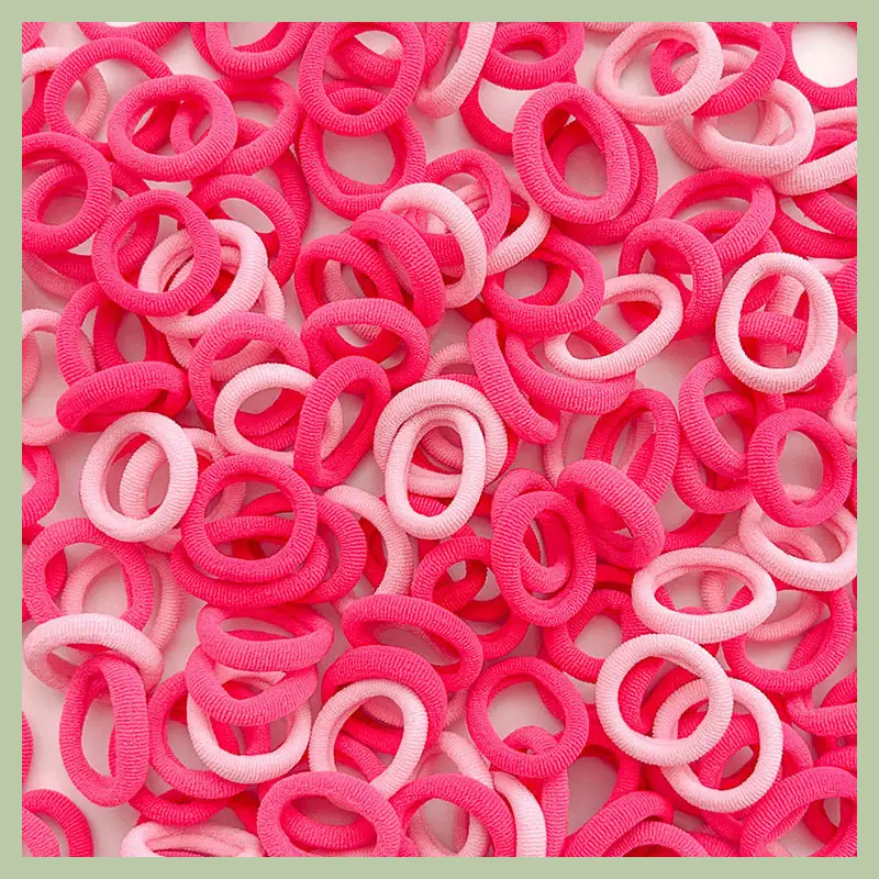 Children's Colorful Rubber Hair Bands for Girls - Image 8