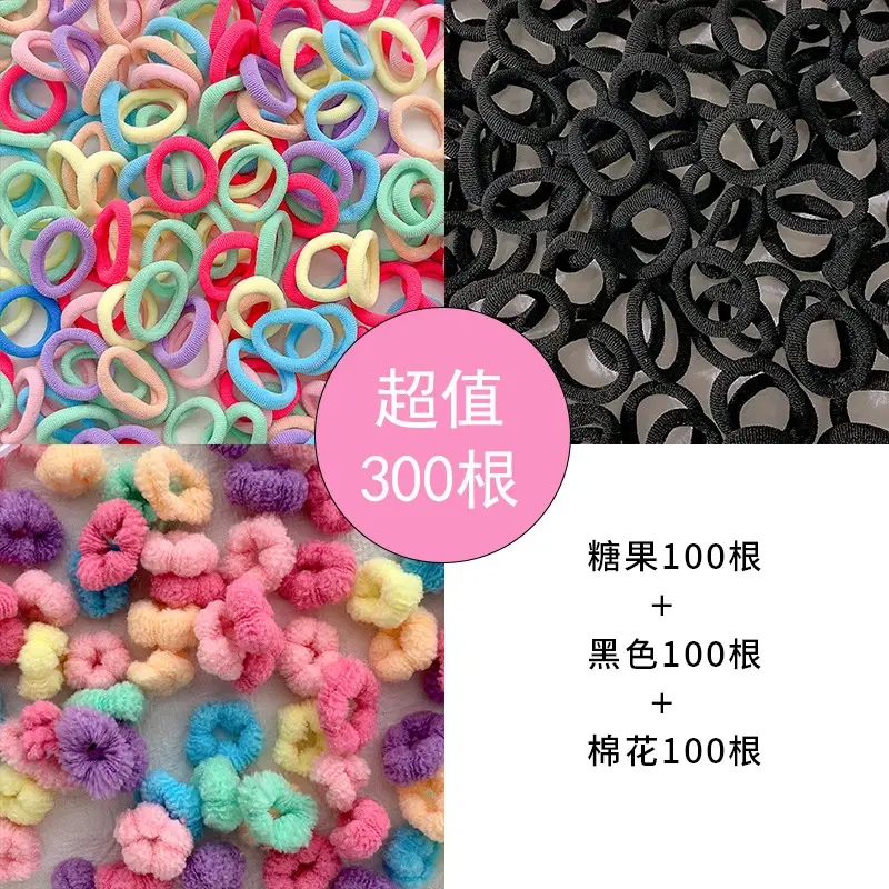 Children's Colorful Rubber Hair Bands for Girls - Image 27
