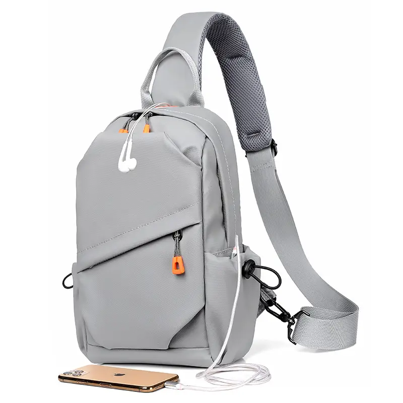 Men's Black Casual Crossbody Computer Bag — feature 9