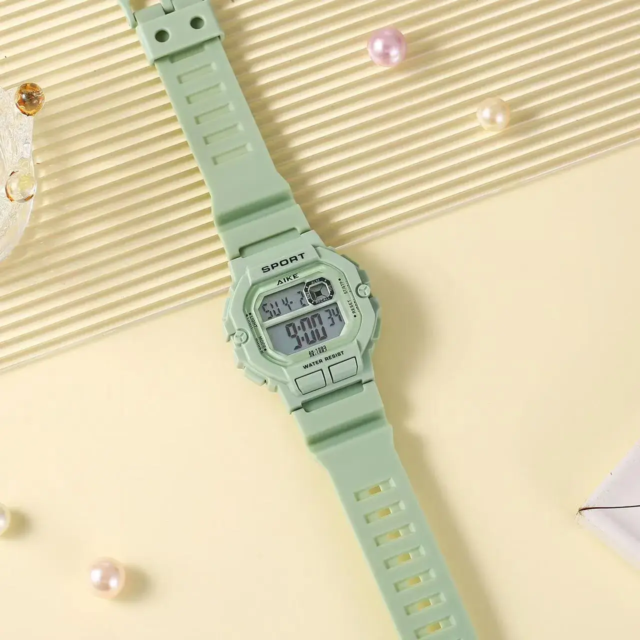 AIKE1983 Pink Digital Sport Watch for Girls - Image 5