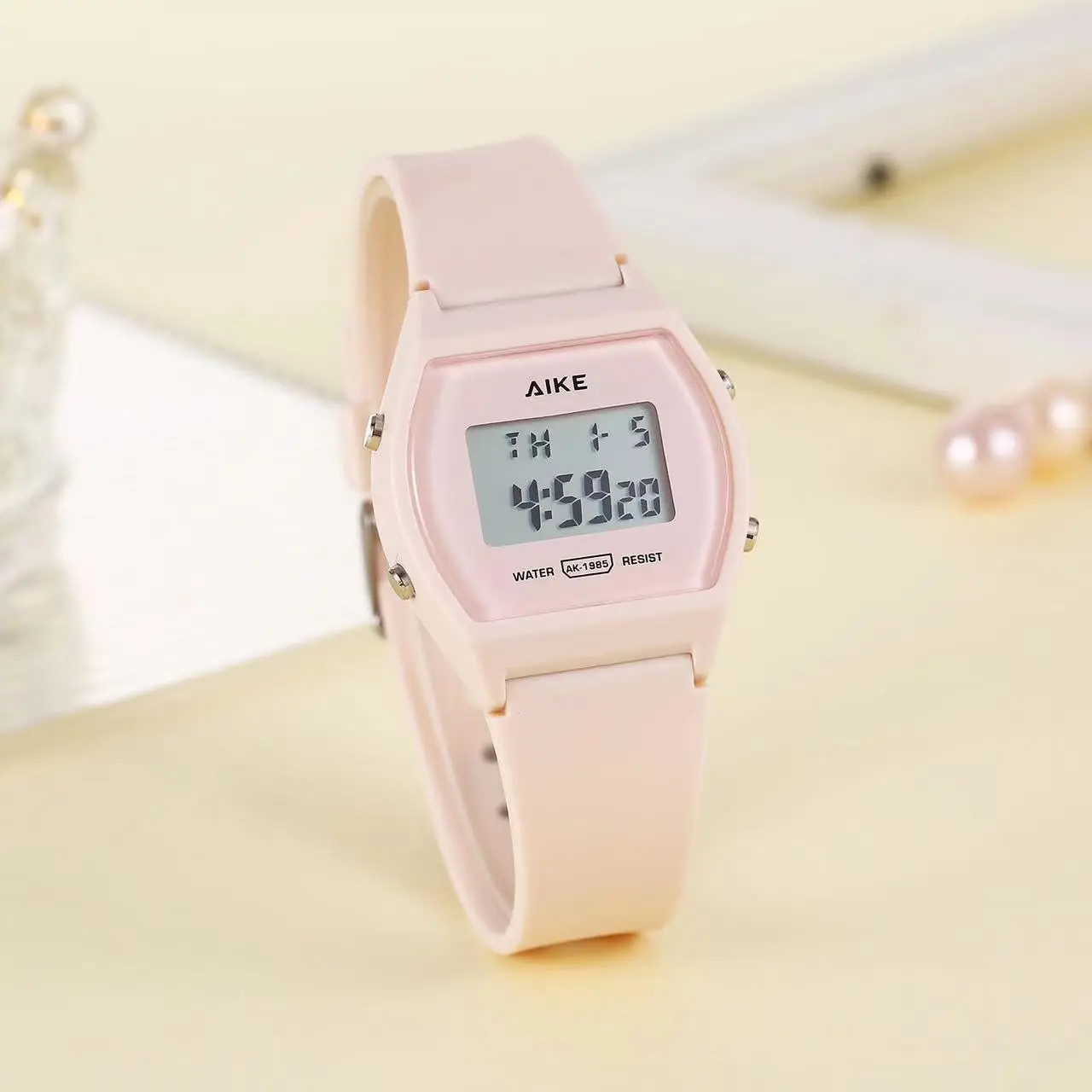 AIKE1983 Pink Digital Sport Watch for Girls — feature 12