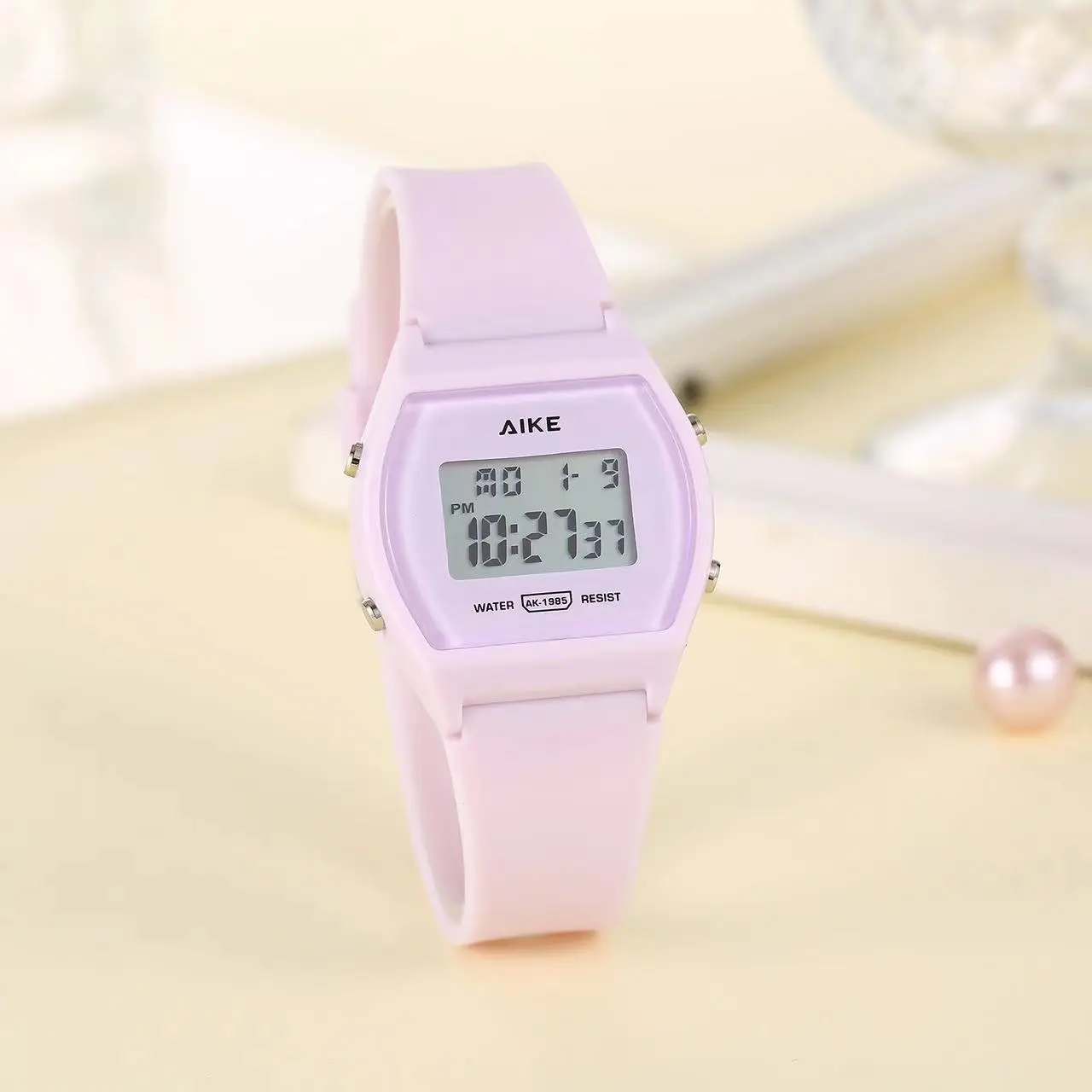 AIKE1983 Pink Digital Sport Watch for Girls — feature 7