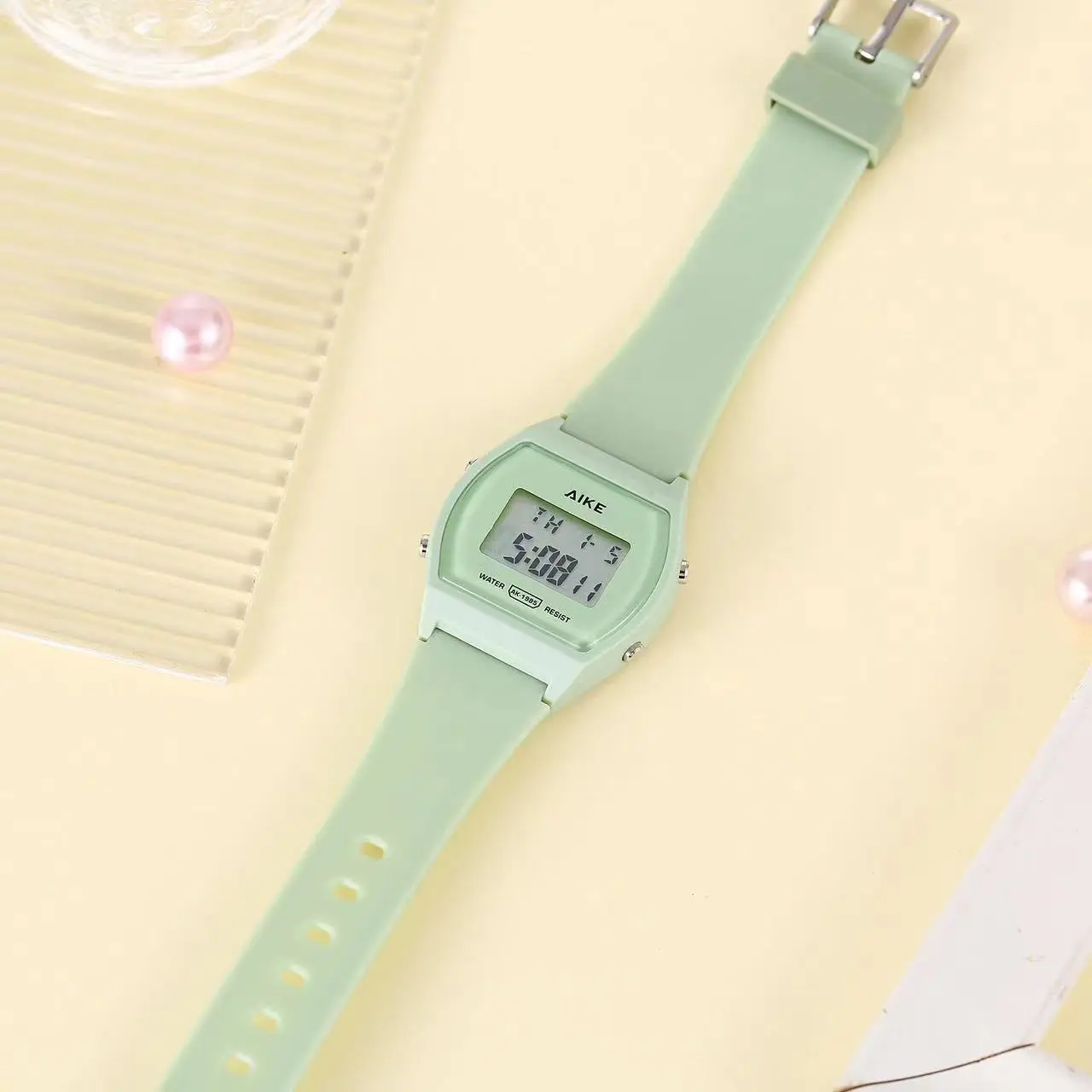 AIKE1983 Pink Digital Sport Watch for Girls — feature 8