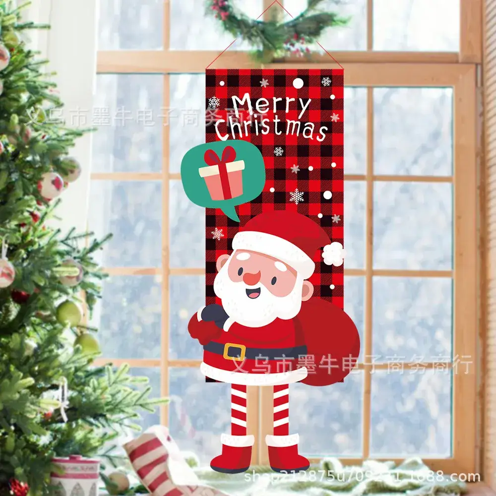 Christmas Cartoon Doll Hanging Decor 141cm - Image 4