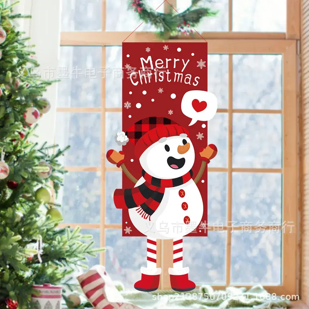 Christmas Cartoon Doll Hanging Decor 141cm - Image 5