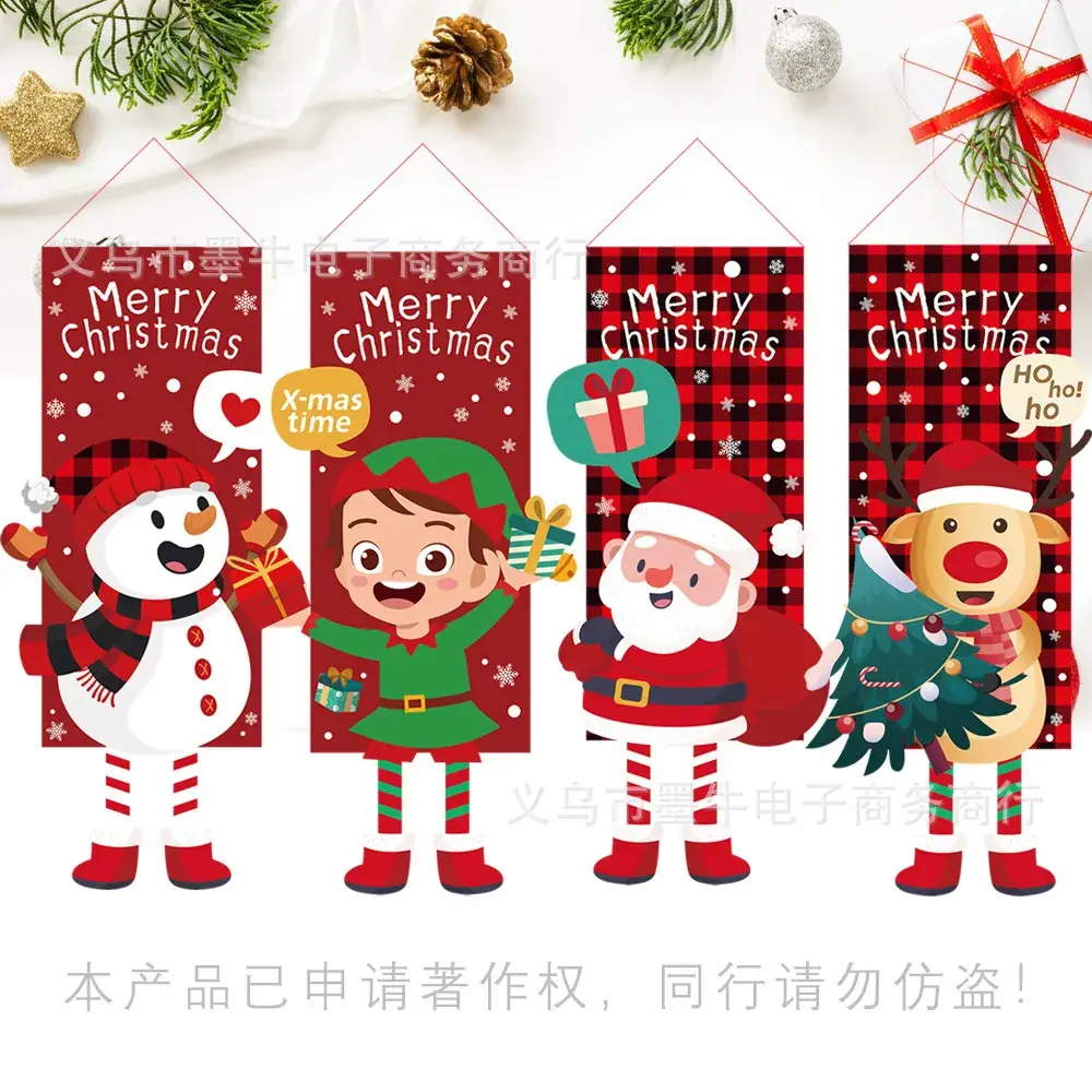 Christmas Cartoon Doll Hanging Decor 141cm — feature 3