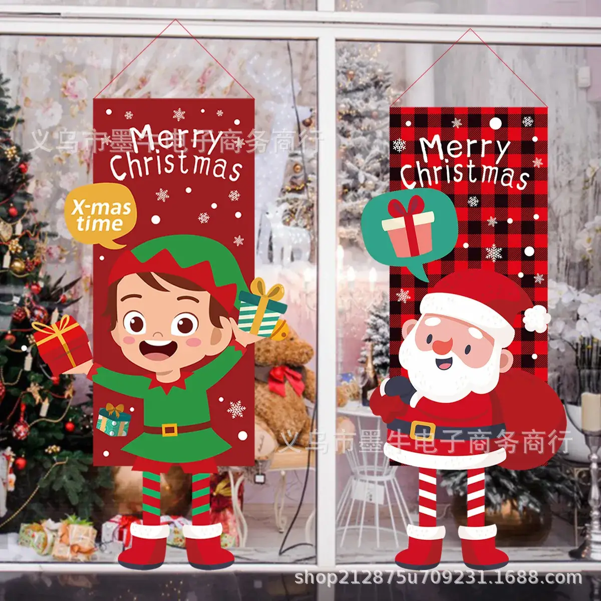 Christmas Cartoon Doll Hanging Decor 141cm — feature 6