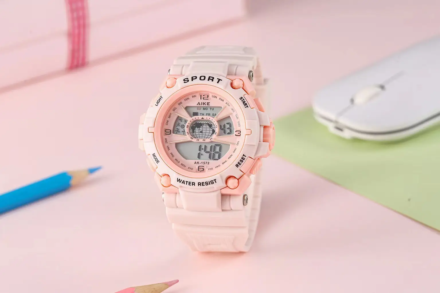 Luminous Digital Sports Watch for Men Women — feature 1