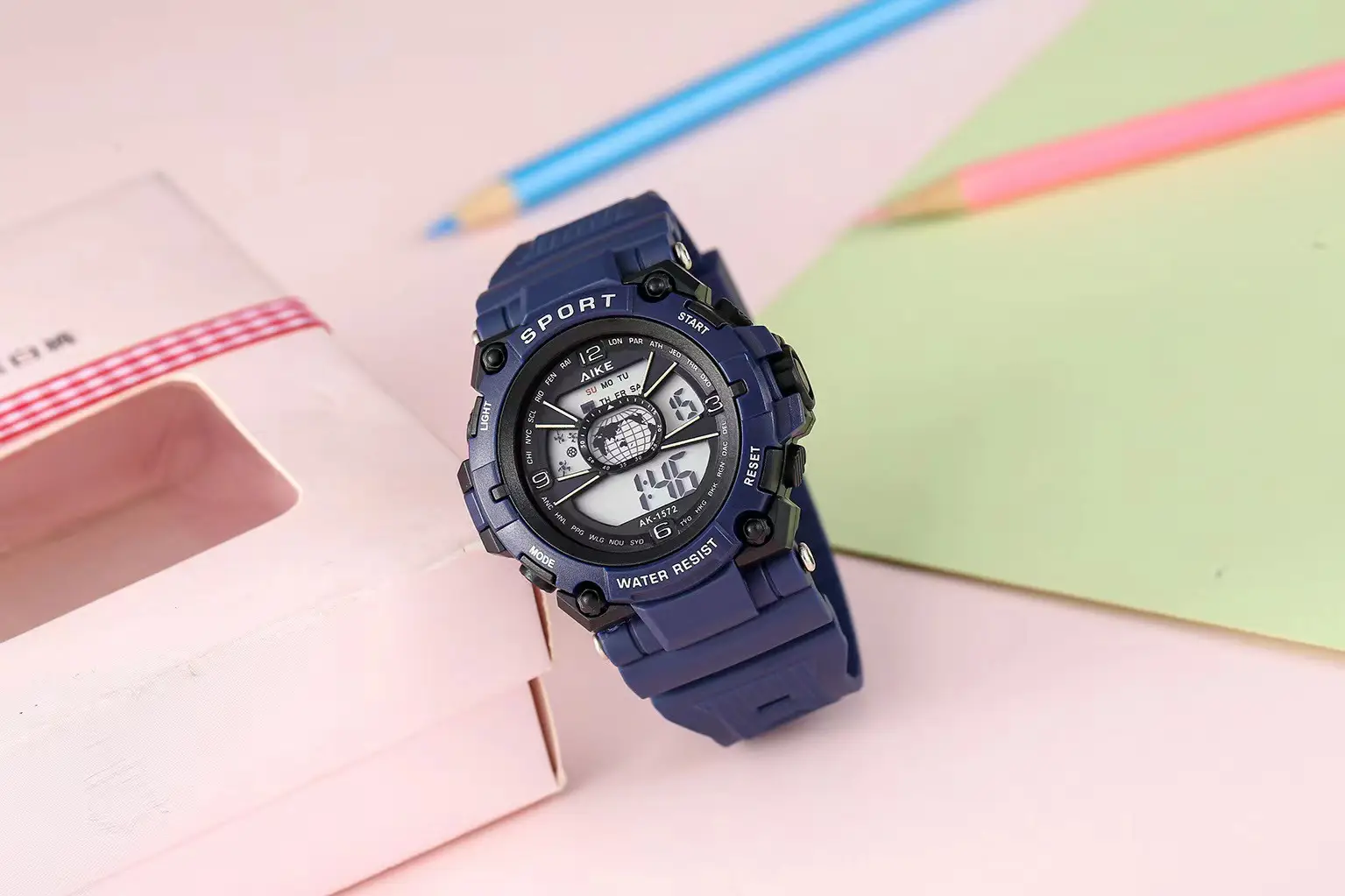 Luminous Digital Sports Watch for Men Women — feature 10