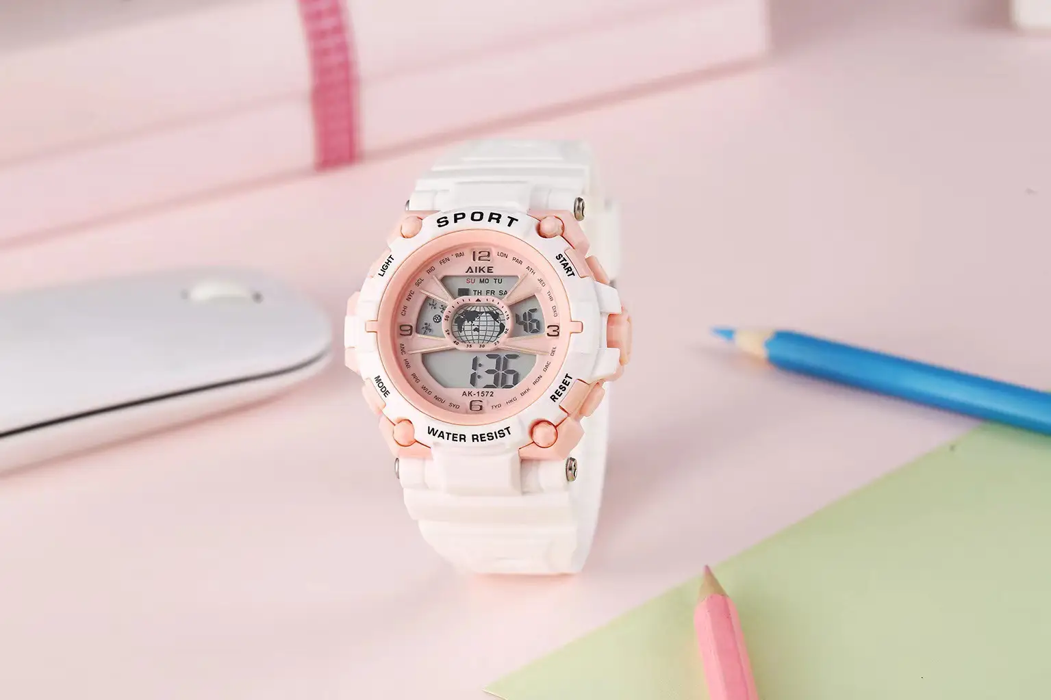 Luminous Digital Sports Watch for Men Women — feature 14