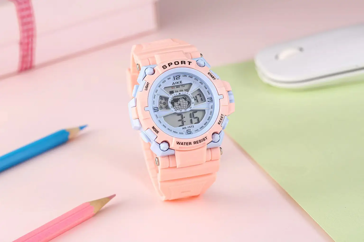 Luminous Digital Sports Watch for Men Women — feature 8