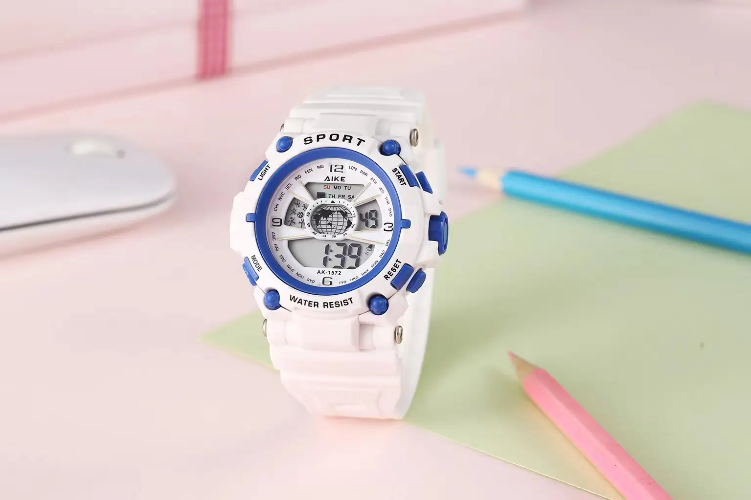 Luminous Digital Sports Watch for Men Women — feature 9