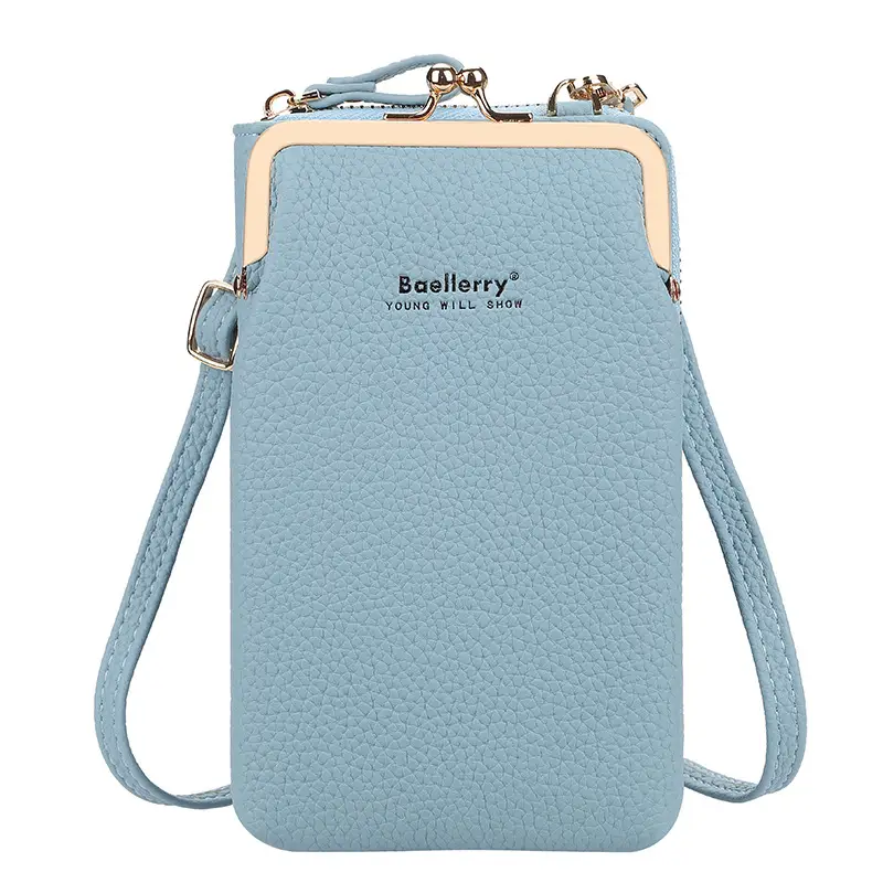Baellerry Crossbody Bag Women's Vertical Mobile Wallet - Image 3