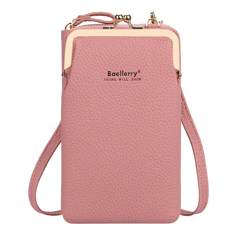 Baellerry Crossbody Bag Women's Vertical Mobile Wallet - Image 6