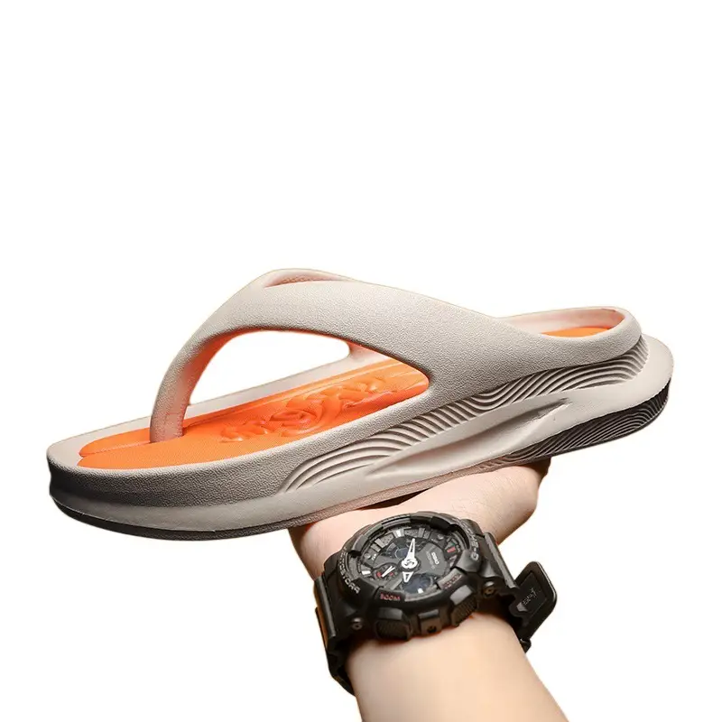 Fujian manufacturers flip flops men's summer outdoor wear wear-resistant beach slippers men's flip-flops sports break - Image 8