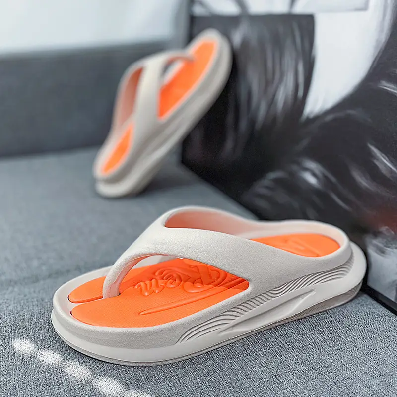 Fujian manufacturers flip flops men's summer outdoor wear wear-resistant beach slippers men's flip-flops sports break - Image 3
