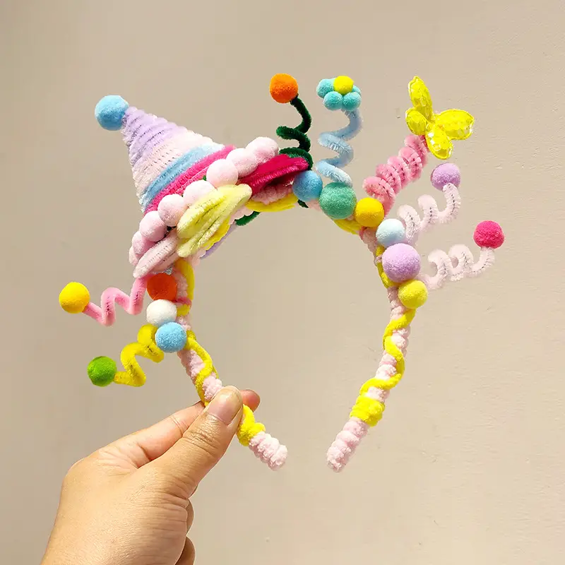 Kids Party Headband with Colorful Party Hat for 1-Year-Olds - Image 10