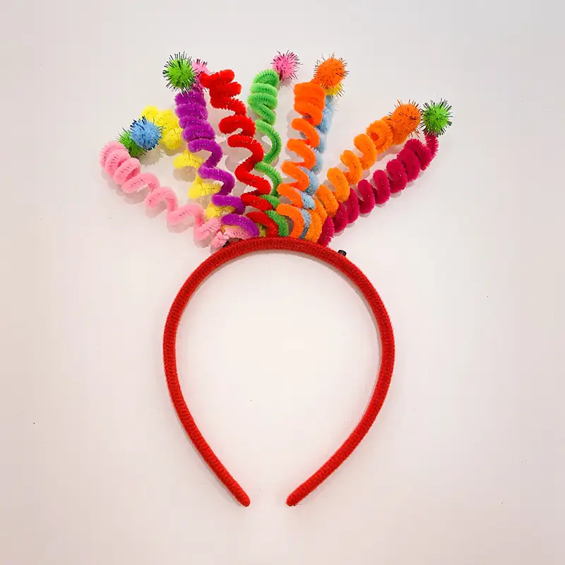 Kids Party Headband with Colorful Party Hat for 1-Year-Olds - Image 11