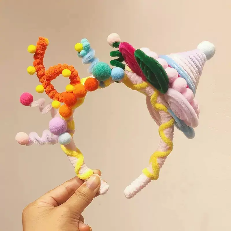 Kids Party Headband with Colorful Party Hat for 1-Year-Olds - Image 6